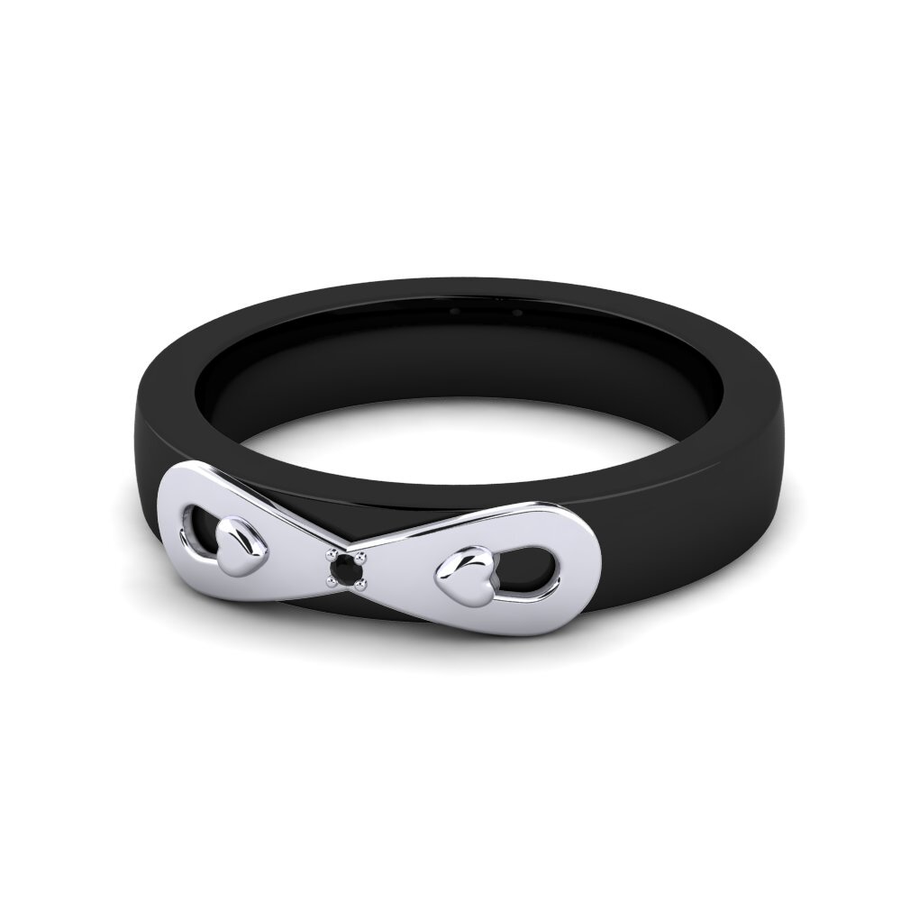 Schwarzer Onyx Ring Catrina