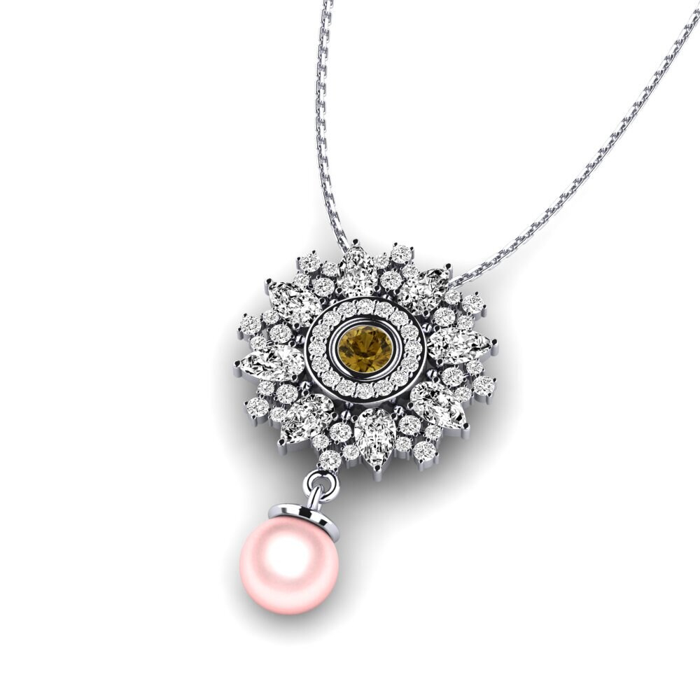 Brown Zircon Women's Pendant Caufield