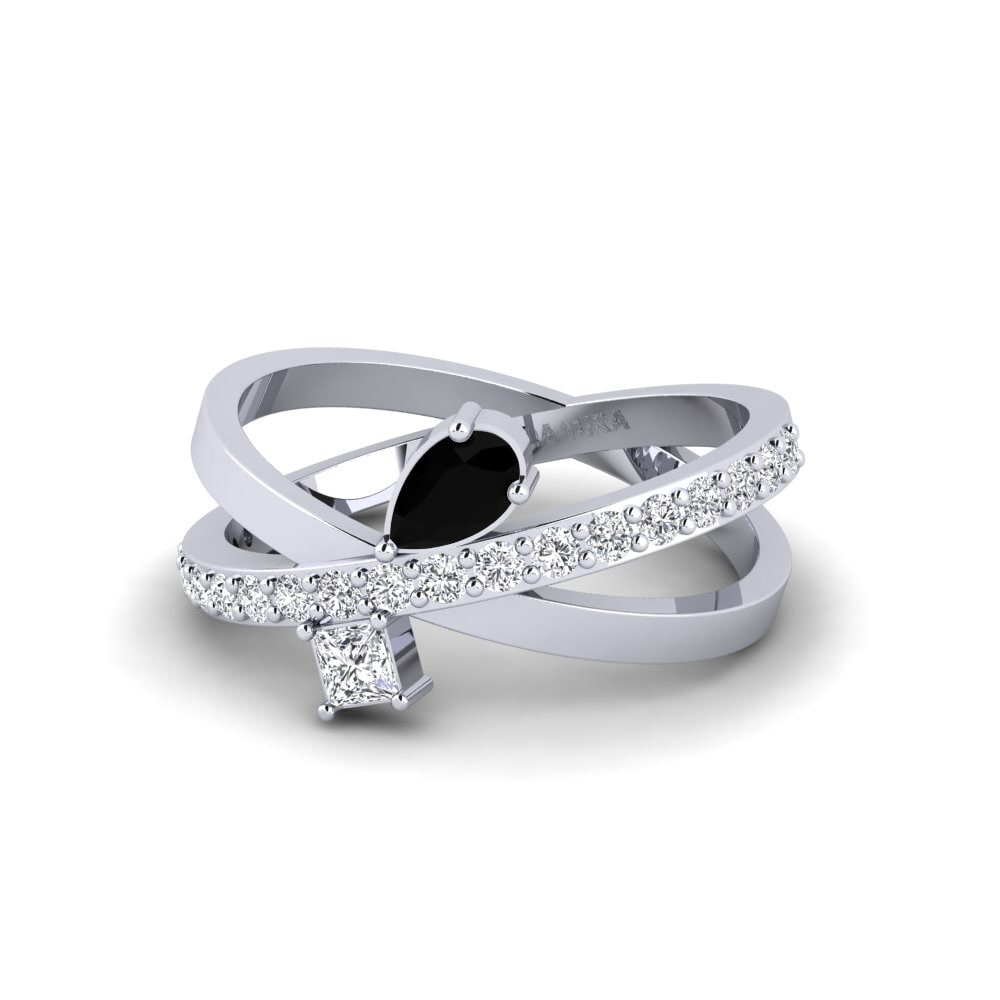 Zafiro negro Anillo Causses