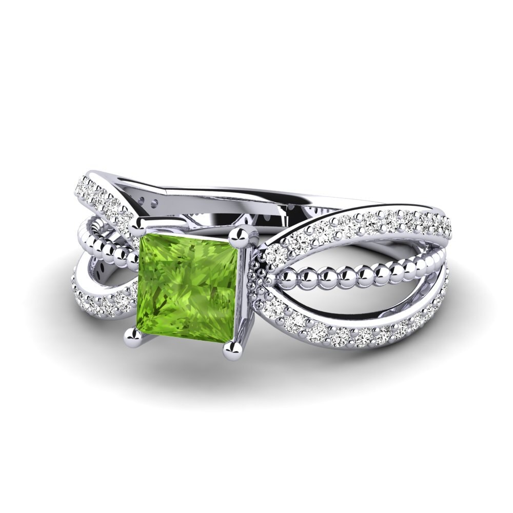 Peridoto Anillo de Mujer Ceise