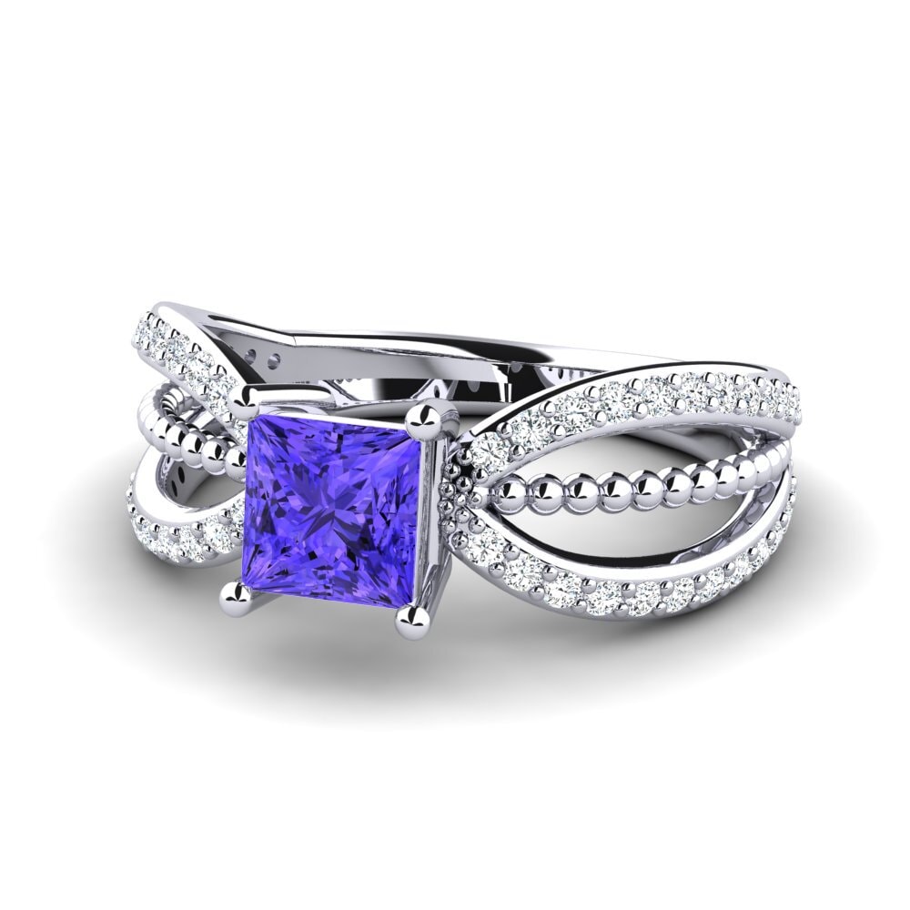 Princess Tanzanite Women's Ring Ceise
