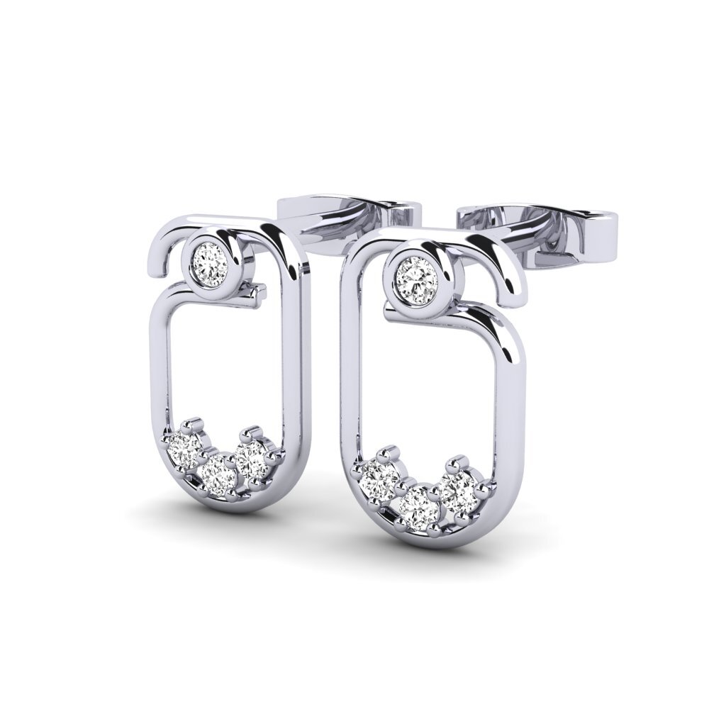 Đá Moissanite Bông tai nữ Celebre