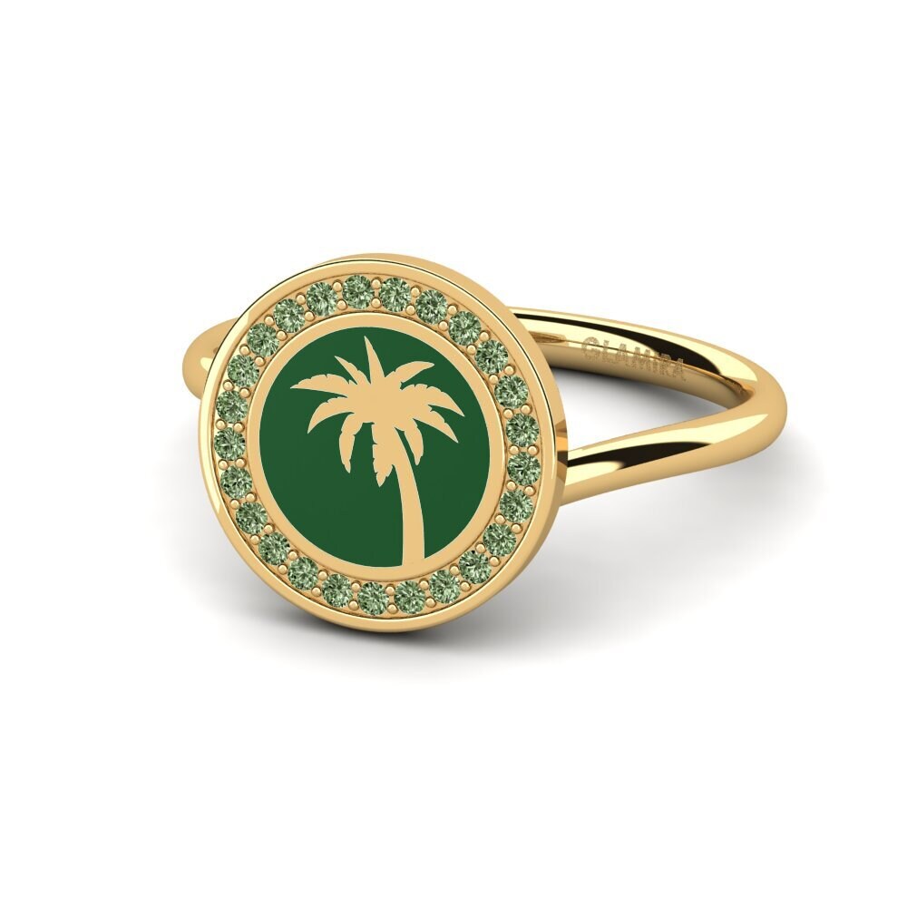 Green Diamond Ring Cetu