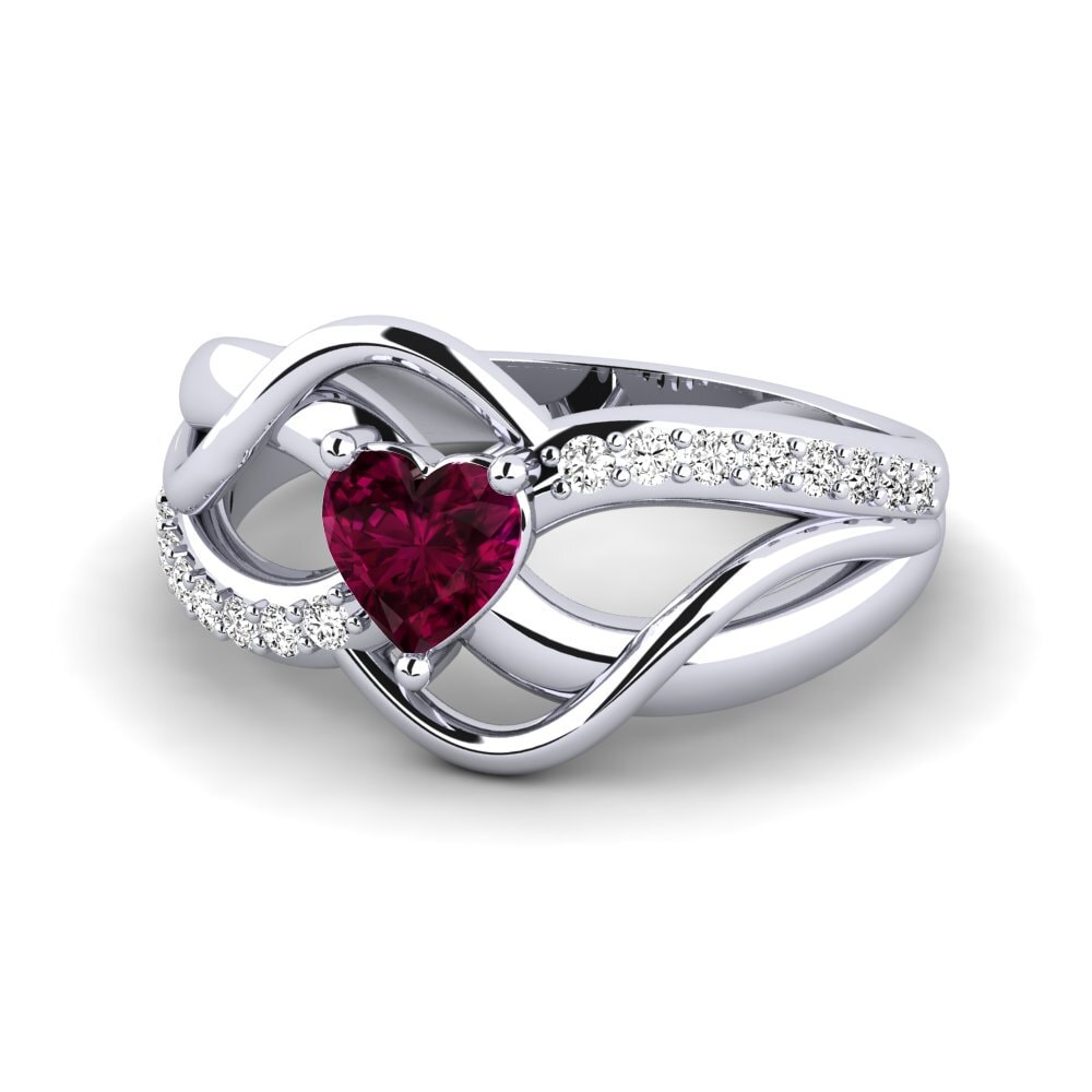 Rhodolite Garnet Ring Cgani
