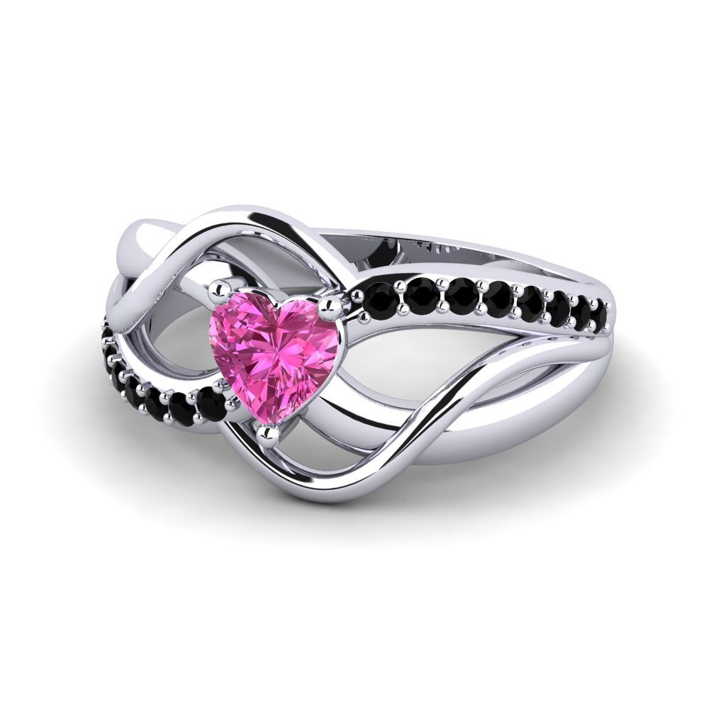 Pink Topaz Ring Cgani
