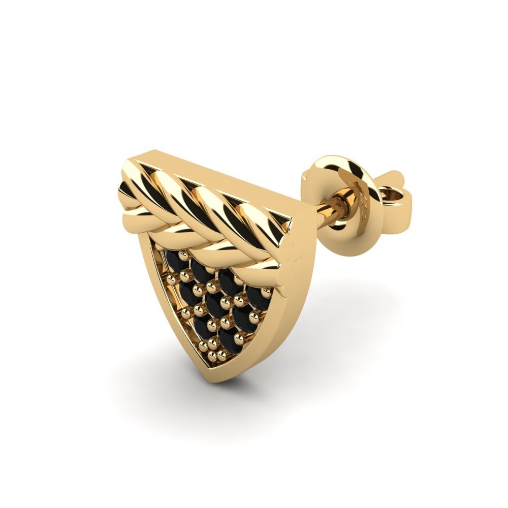 Black Onyx Men's Earring Chambord