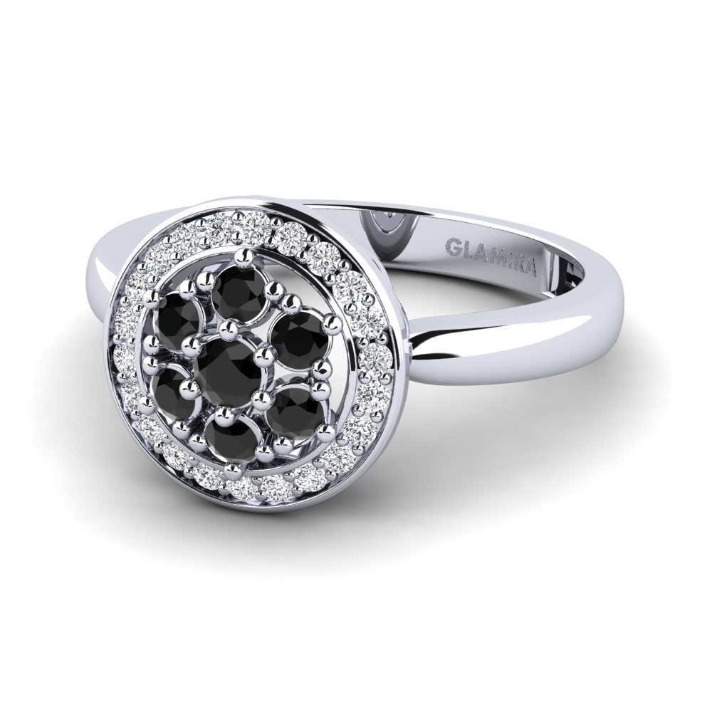 Black Diamond Engagement Ring Changemaker