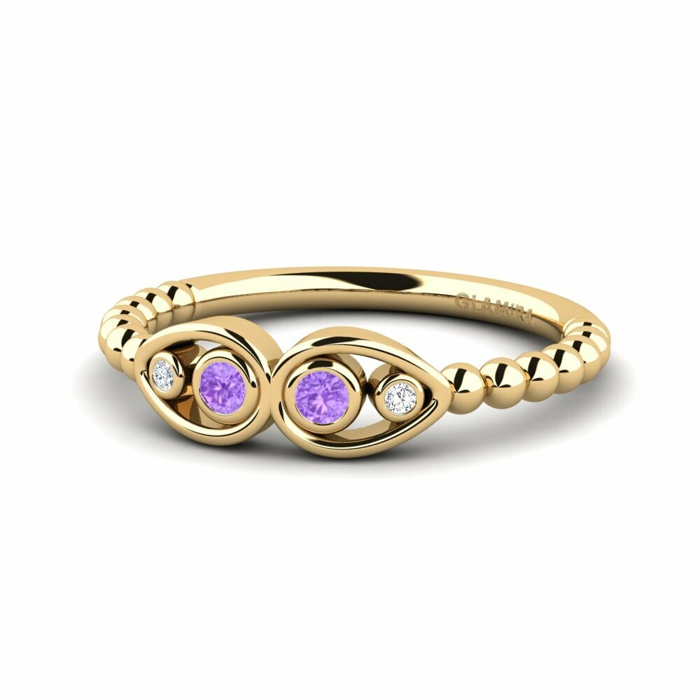 Améthyste Bague Changure