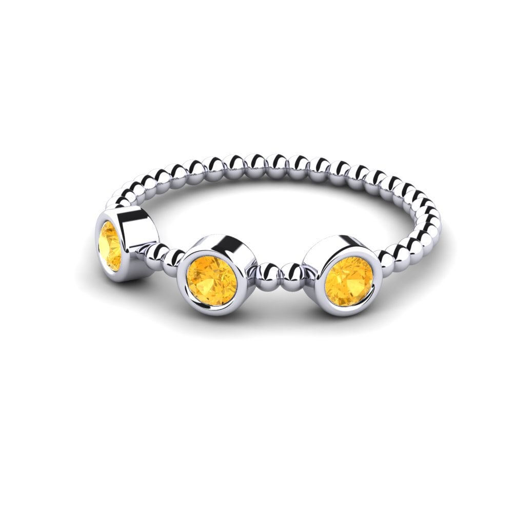 Citrine Engagement Ring Chantr