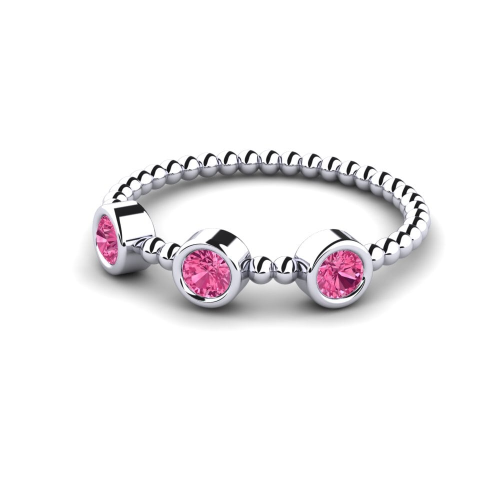 Pink Tourmaline Engagement Ring Chantr