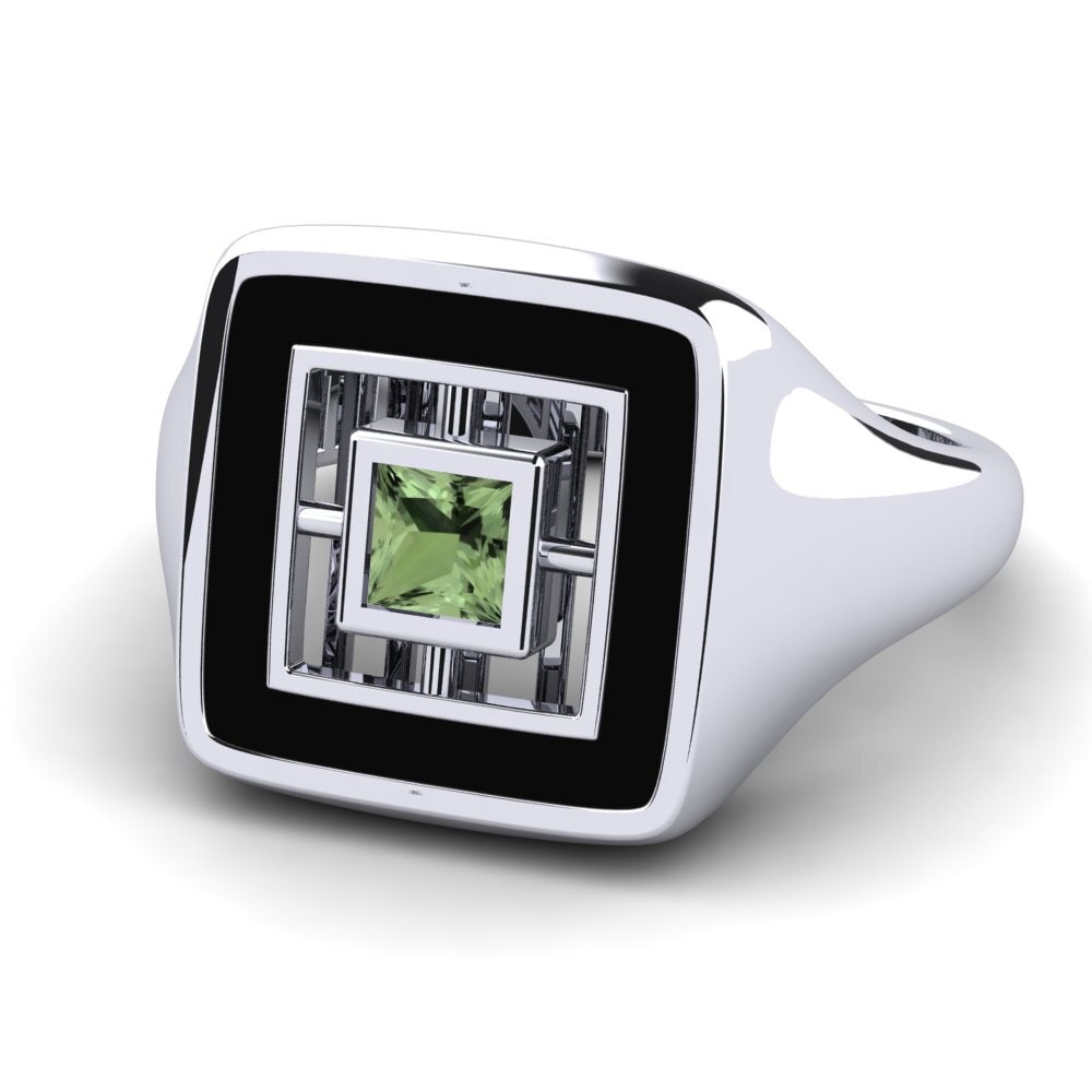 Princesa Zafiro Verde Anillo Chapiteaulin