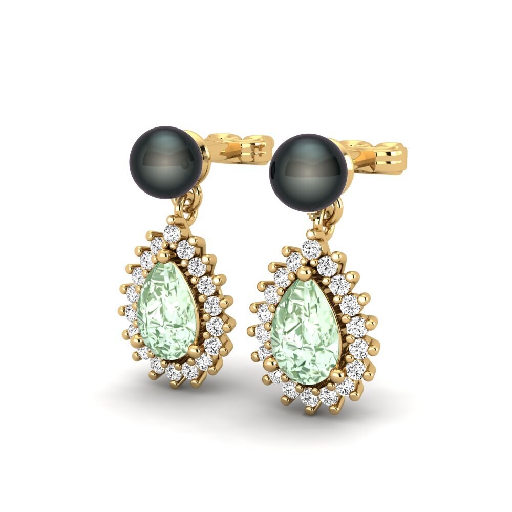 Green Amethyst Women's Earring Chargeura