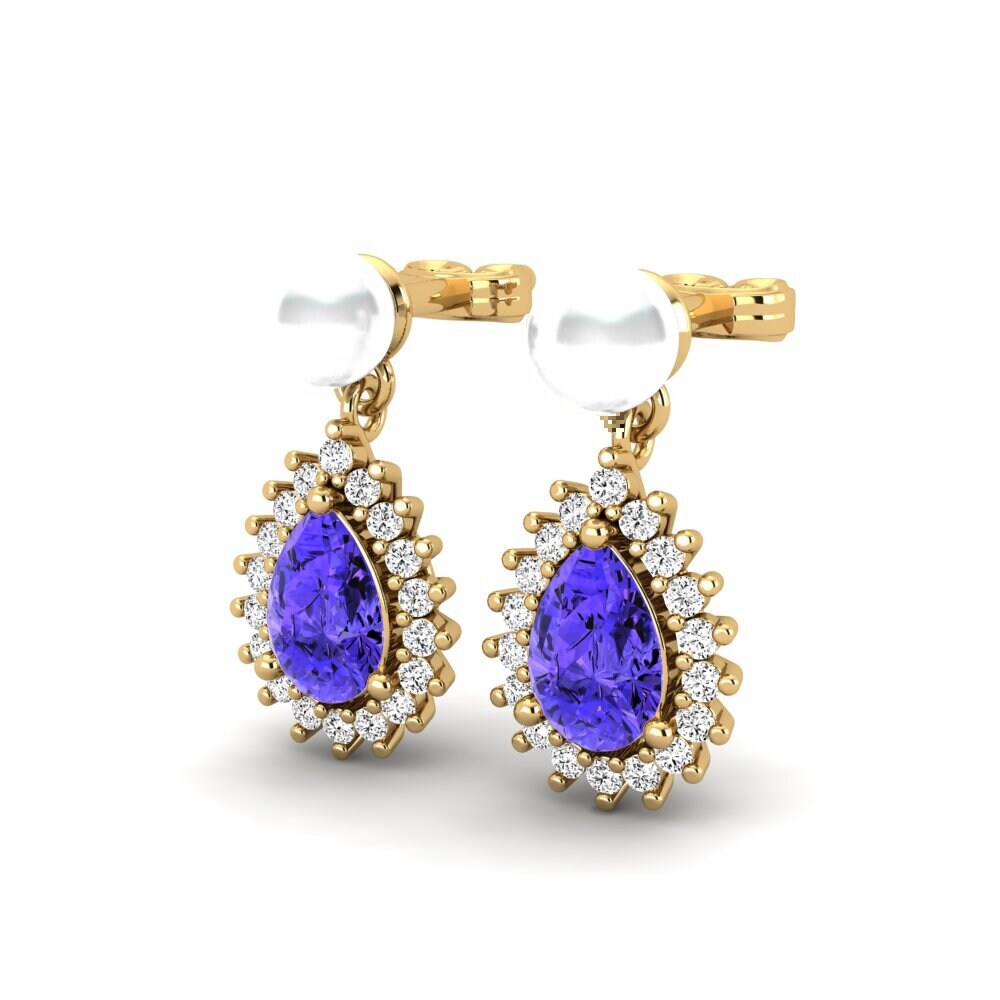 Tanzanite Earring Chargeura