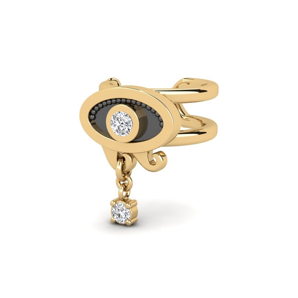 Diamant Boucle d'oreille femme Charmeye