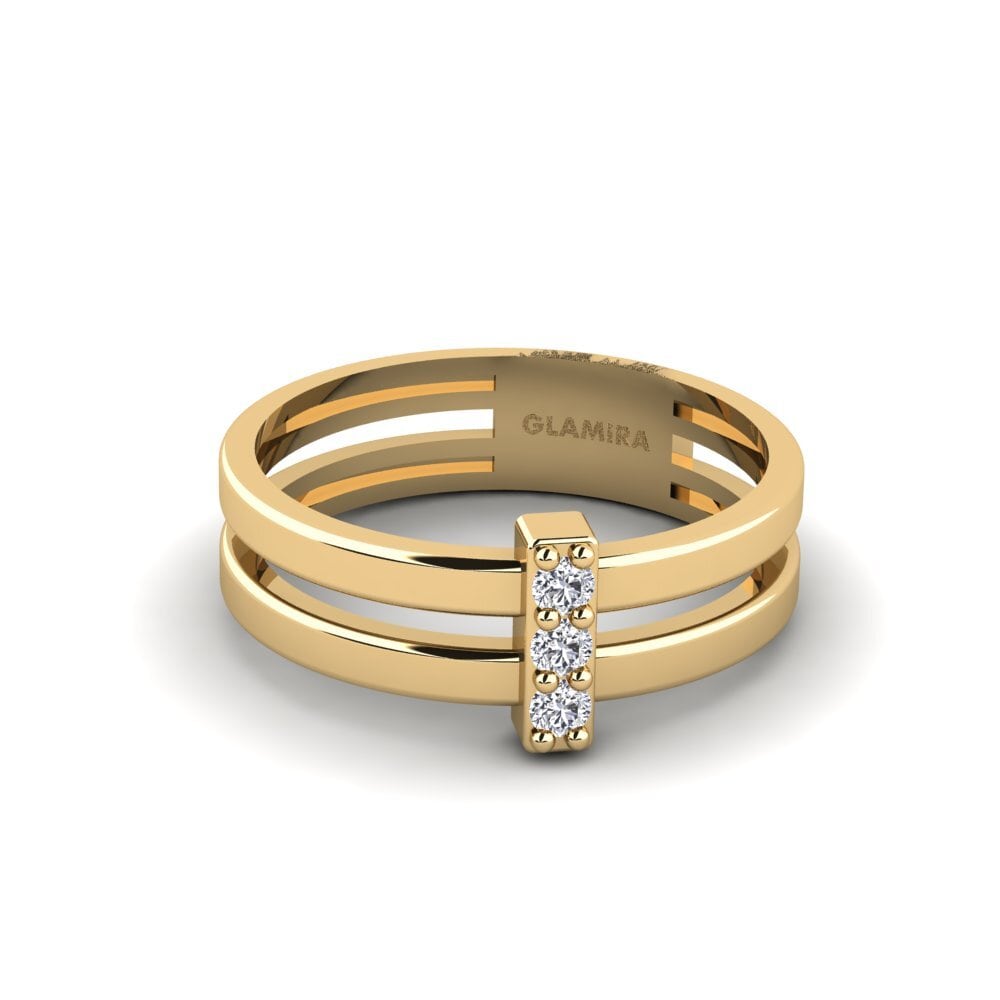 14ct Yellow Gold Ring Chatou