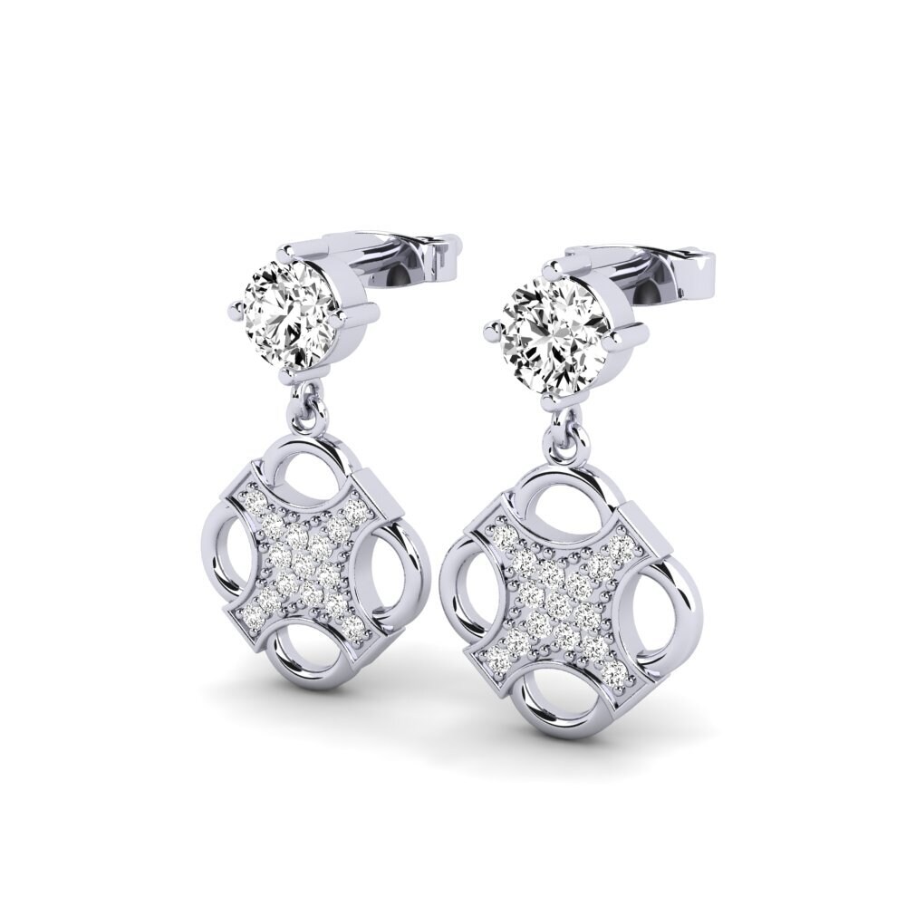 Moissanite Dames Oorbellen Chaty