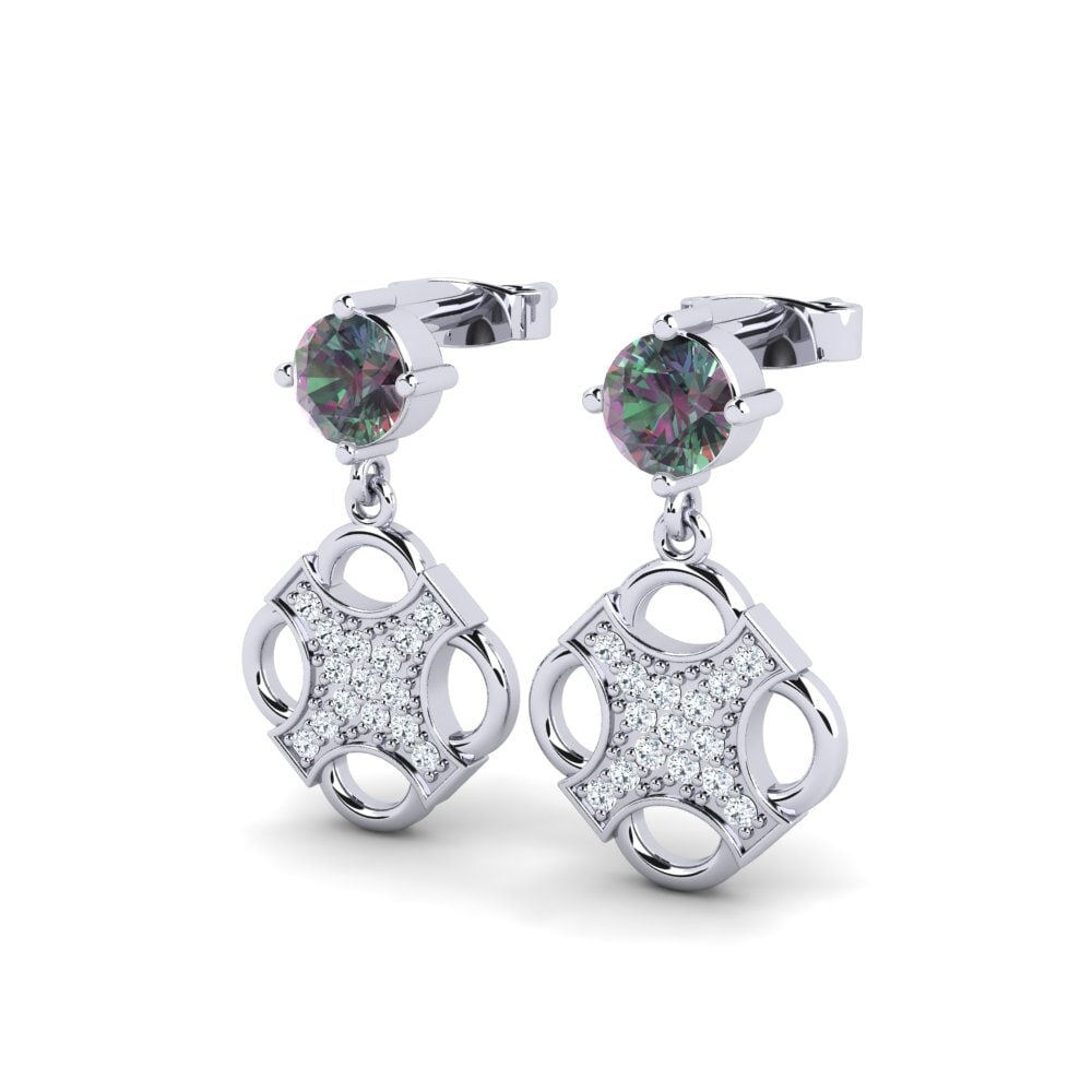 Mystic Topaz Women's Earring Chaty