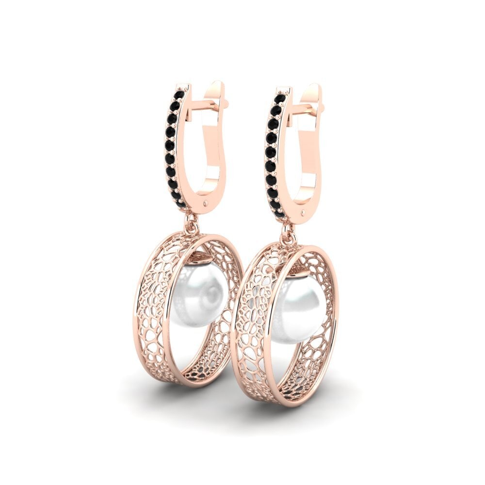 Diamante Negro Pendiente de mujer Chaufferiel