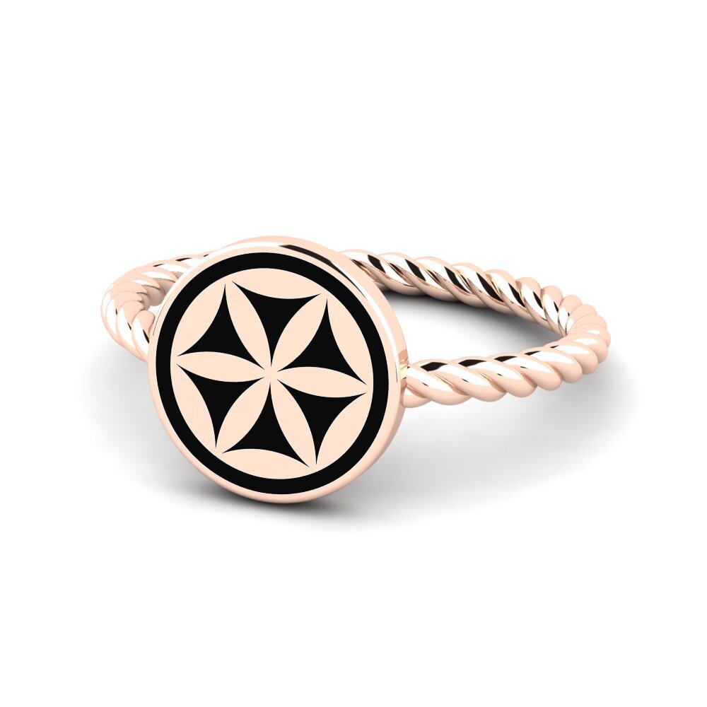 Rotgold 585 Ring Che