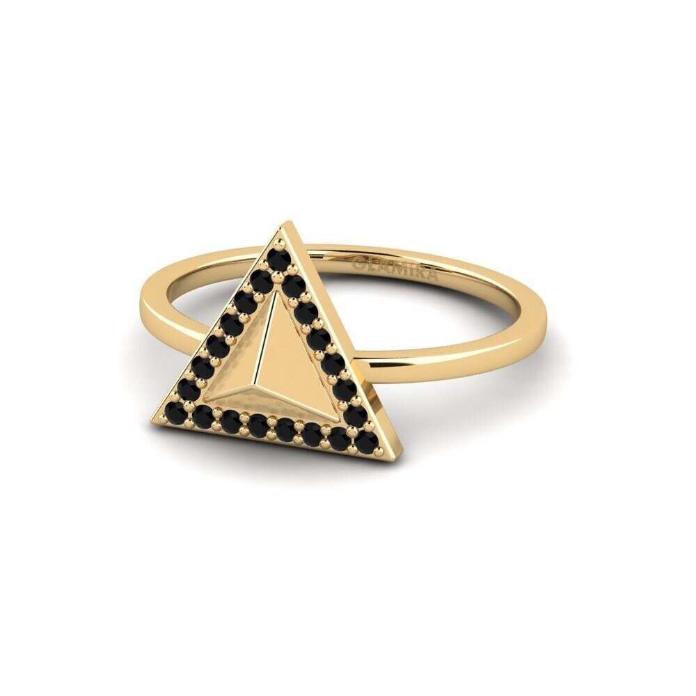 Safira negra Anel Cheapside