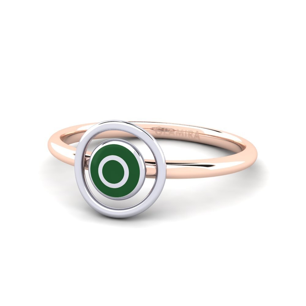 750 Rot & Weißgold Ring Cheraw