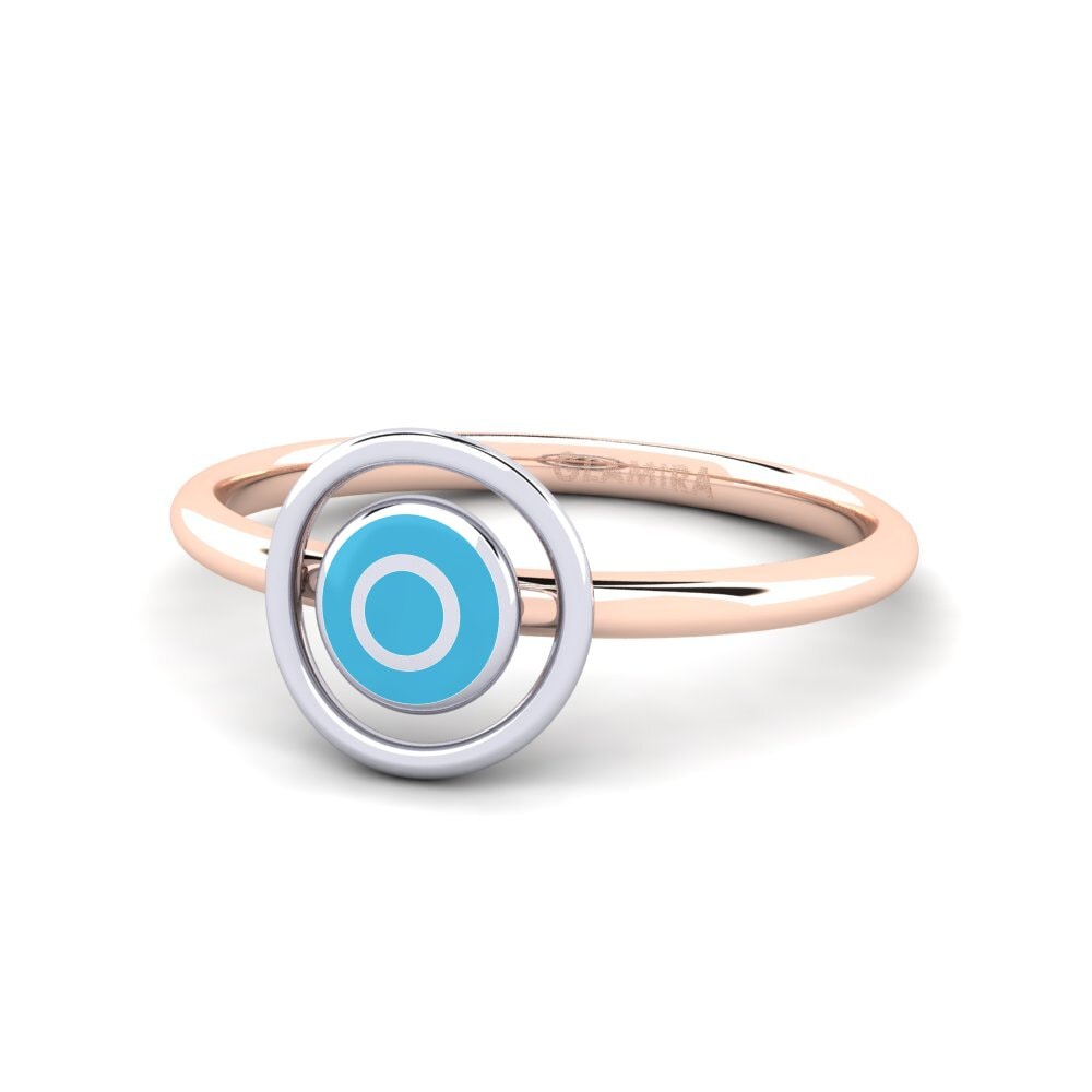375 Rot & Weißgold Ring Cheraw