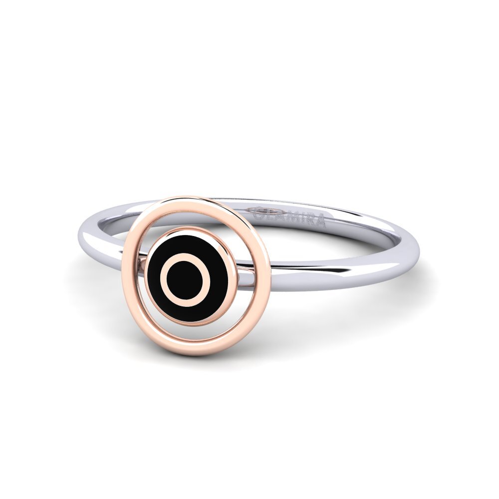 Or Blanc & Rose14k Bague Cheraw