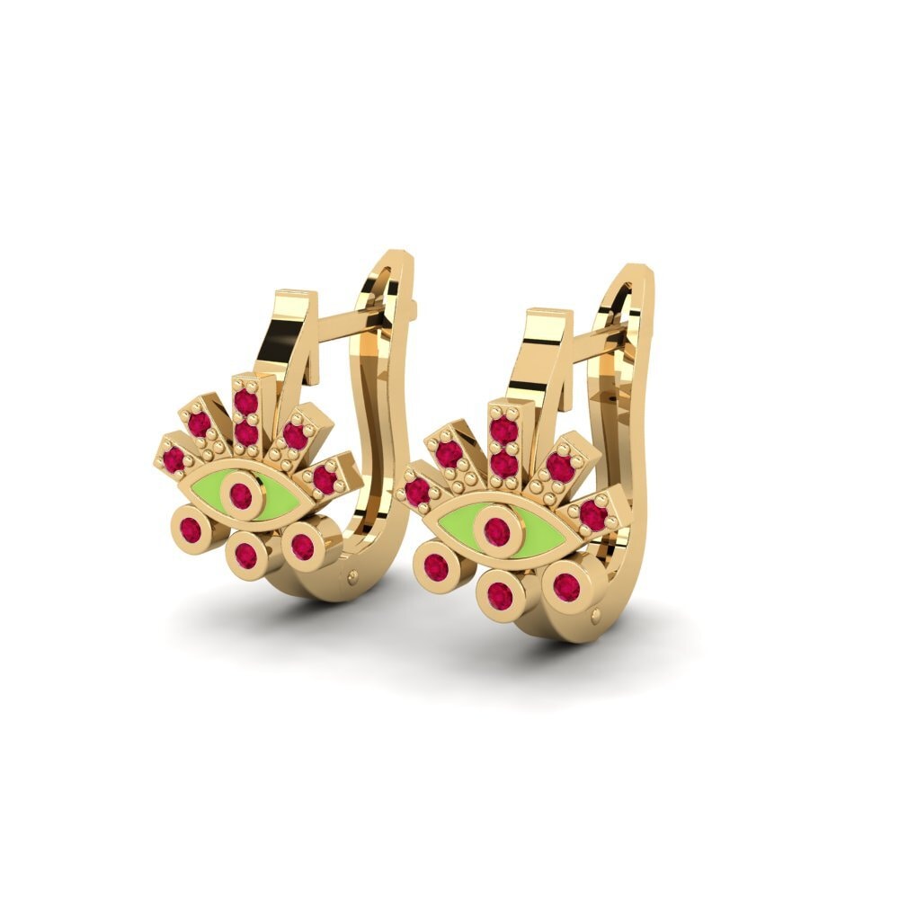 Ruby Women's Earring Chesiphon