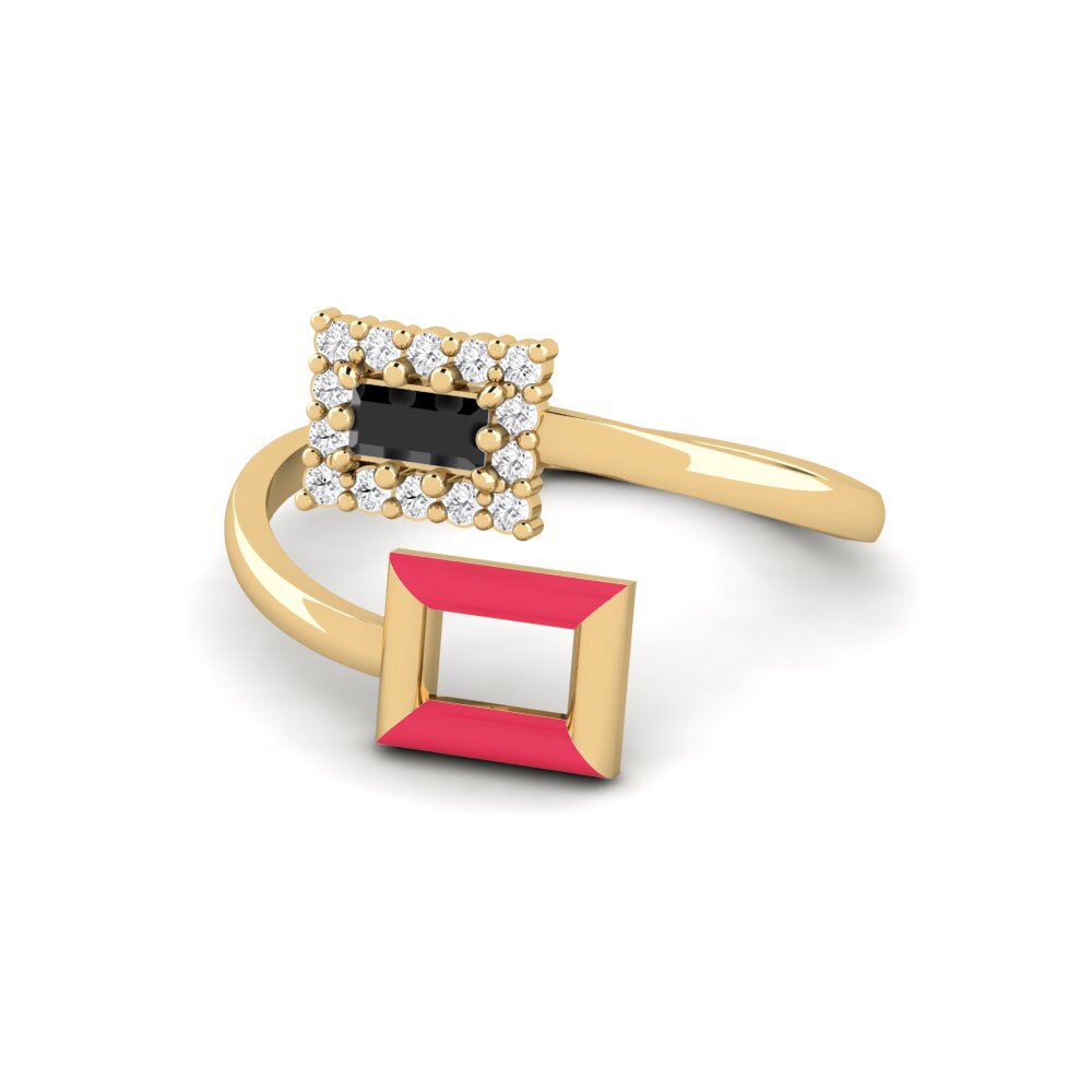 Schwarzer Saphir Ring Cheswold