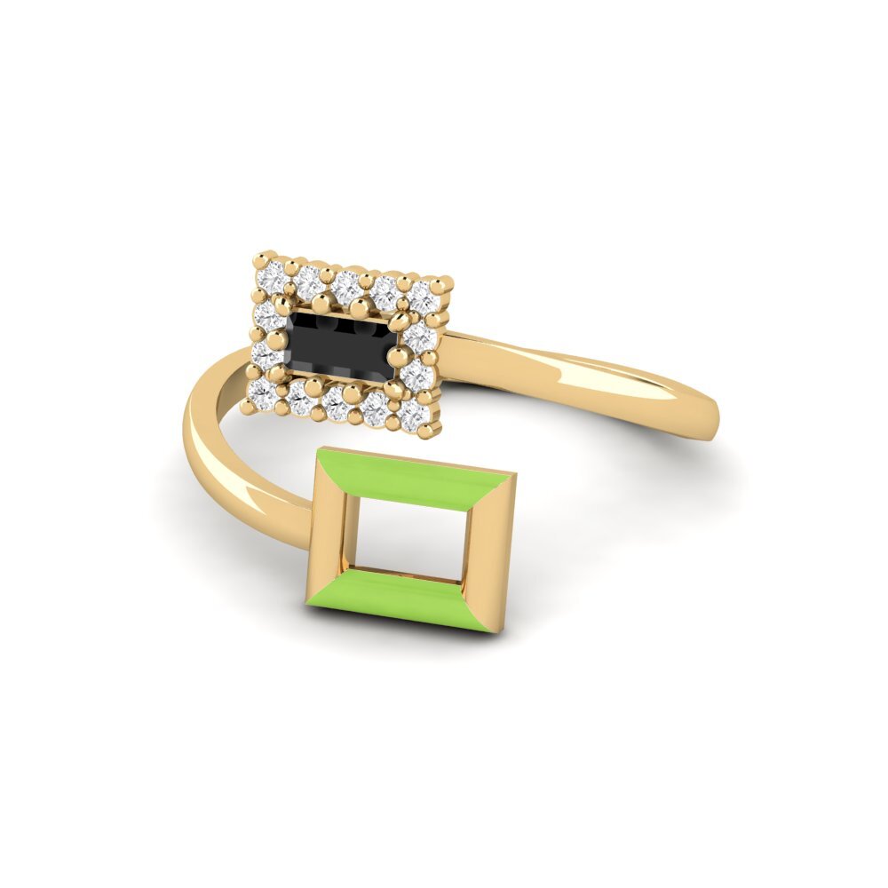 Schwarzer Diamant Ring Cheswold