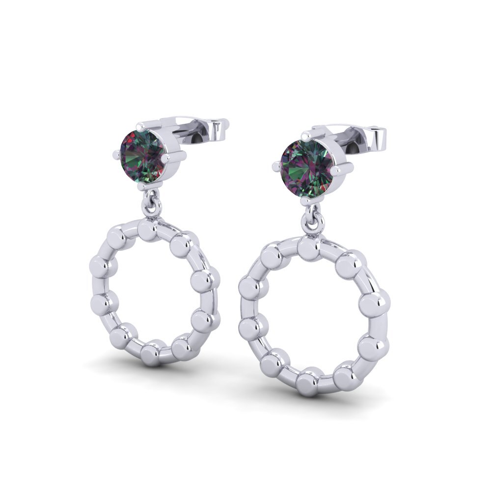 Mystic Topaz Women's Earring Chicane