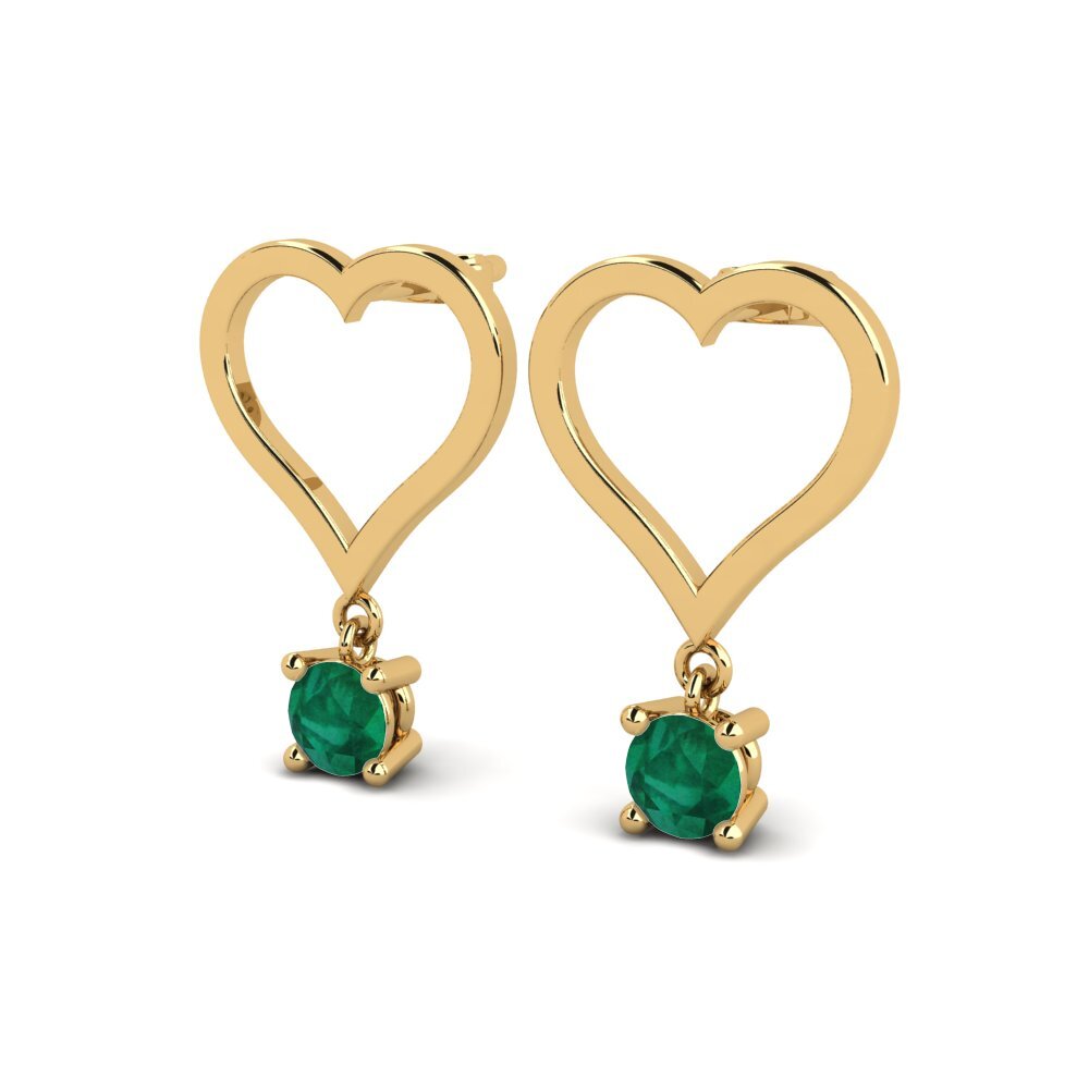 18ct Yellow Gold Women's Earring Chimbu