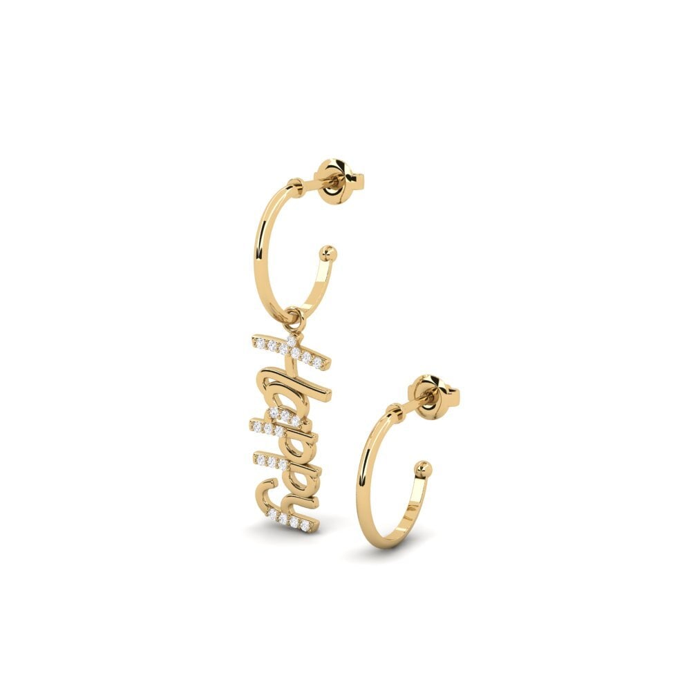 White sapphire Women's Earring Chimwe
