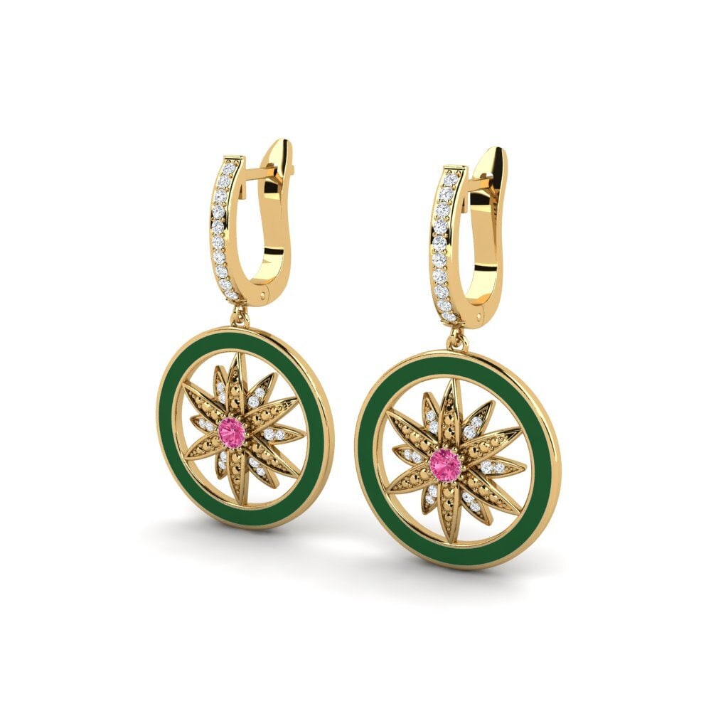 Pink Tourmaline Women's Earring Chitgar