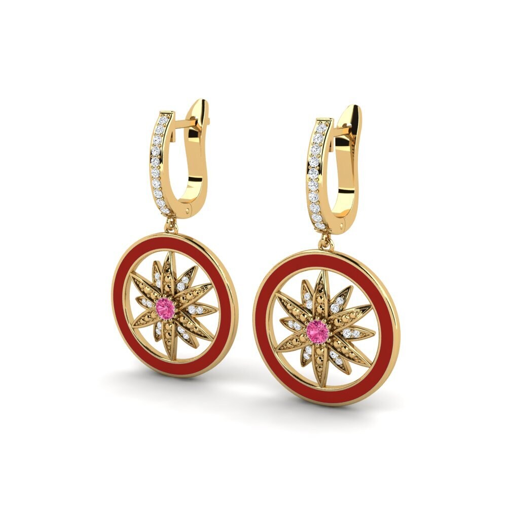Pink Tourmaline Women's Earring Chitgar