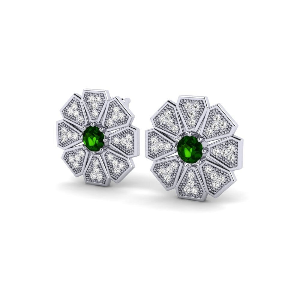 Green Tourmaline Women's Earring Chlows
