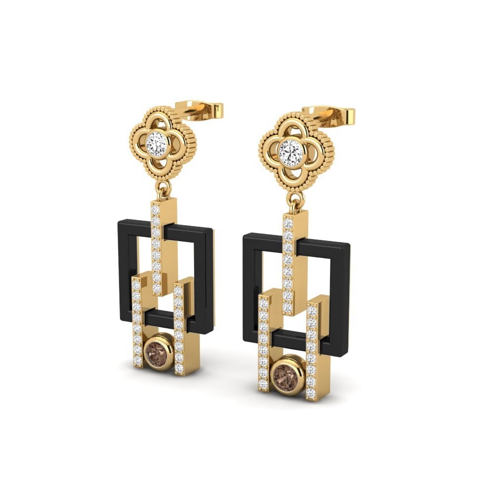 Smoky Quartz Women's Earring Chrissy