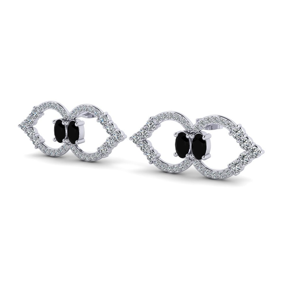 Black Sapphire Women's Earring Chrysolithe