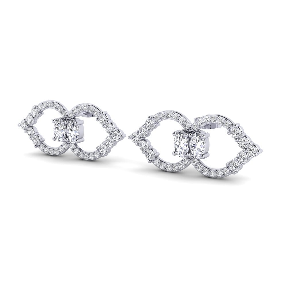 Lab Grown Diamond Women's Earring Chrysolithe