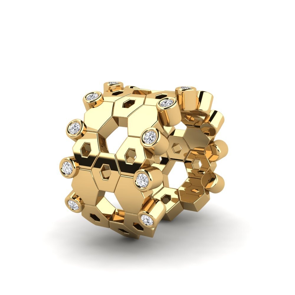 14ct Yellow Gold Women's Earring Chubb
