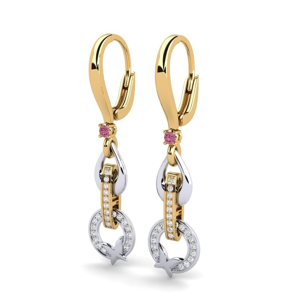 Rhodolite Garnet Earring Chyme
