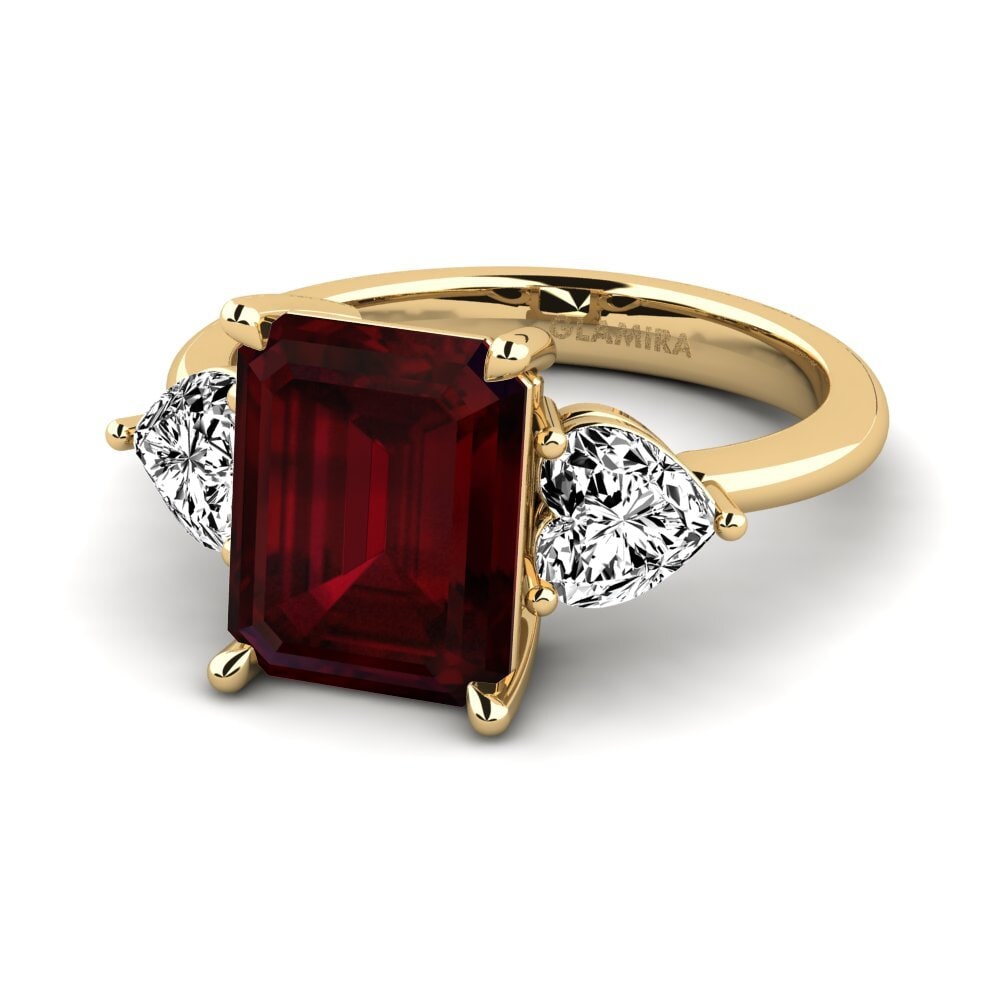 Garnet Women's Ring Cigo