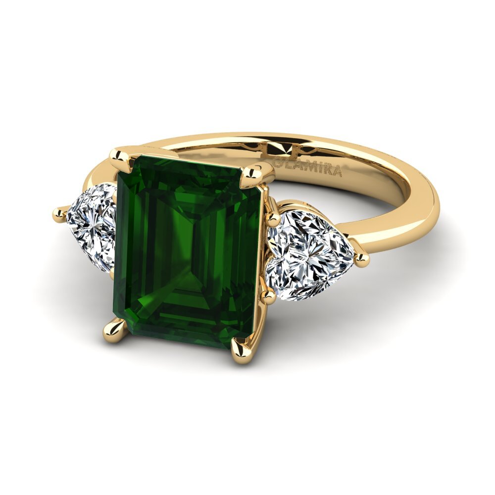 Green Tourmaline Women's Ring Cigo