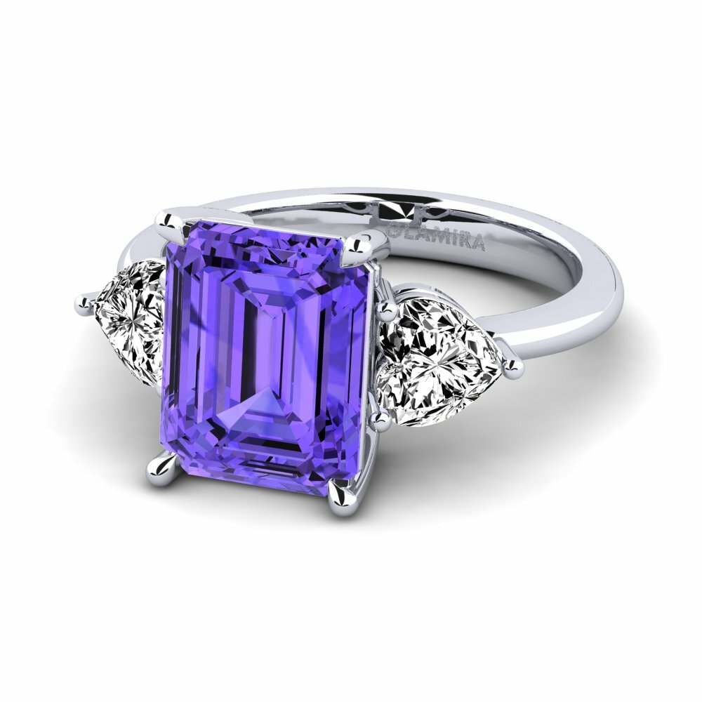 Tanzanita Anillo de Mujer Cigo