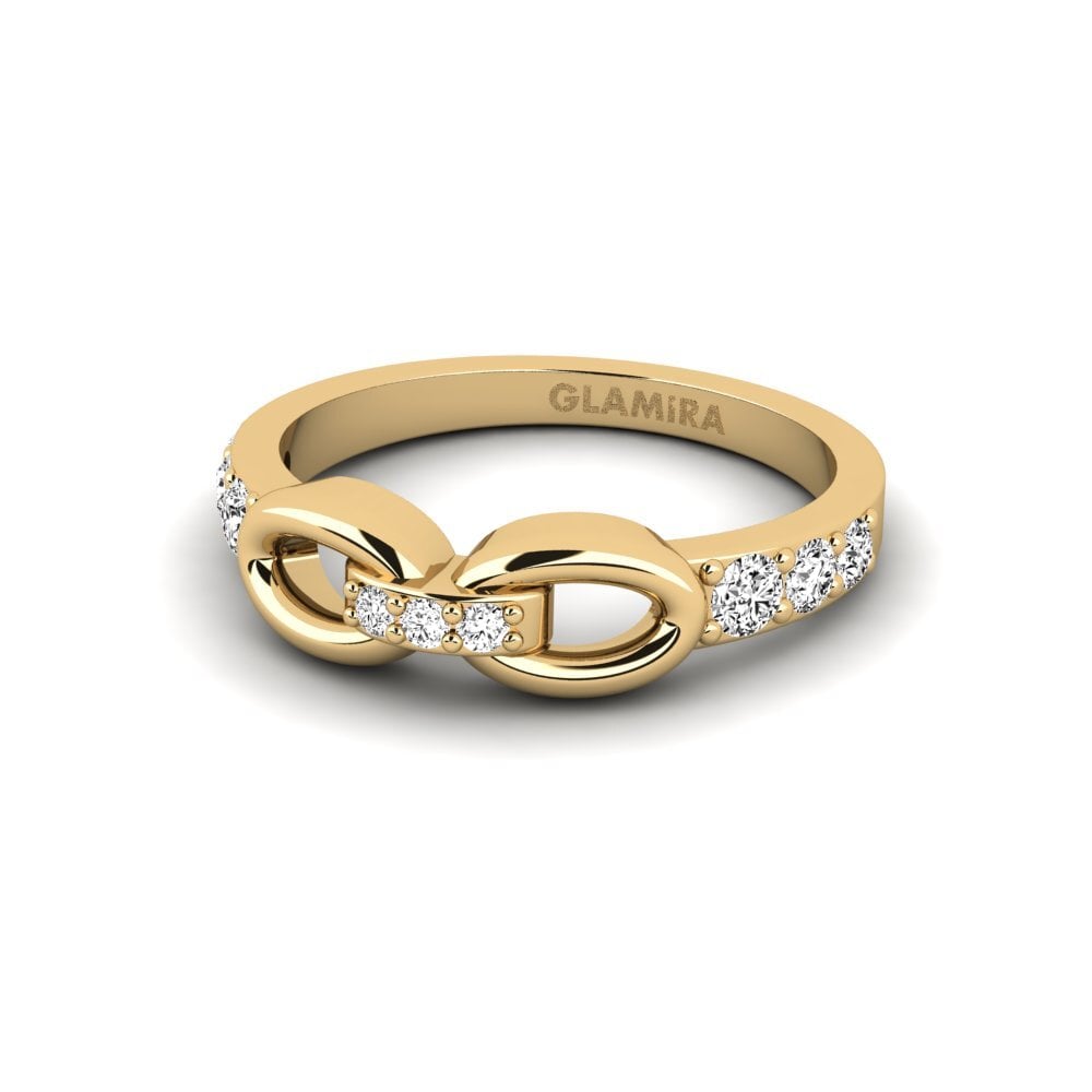 Moissanite Anéis de Mindinho Cihi