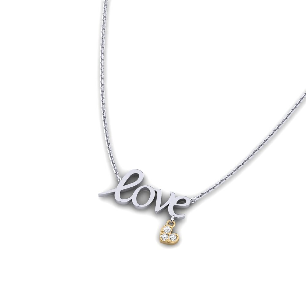 14ct White & Yellow Gold Women's Necklace Cillo