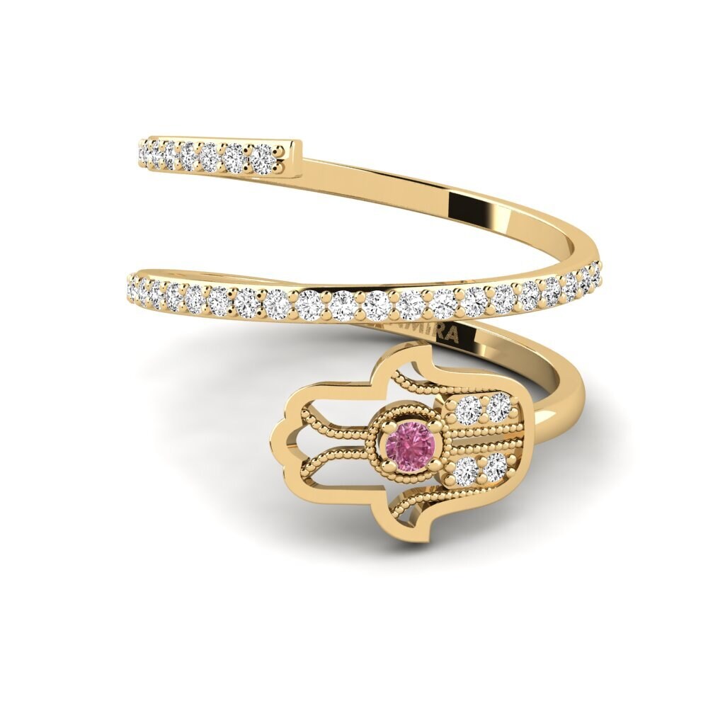 Rhodolite Garnet Ring Cinara