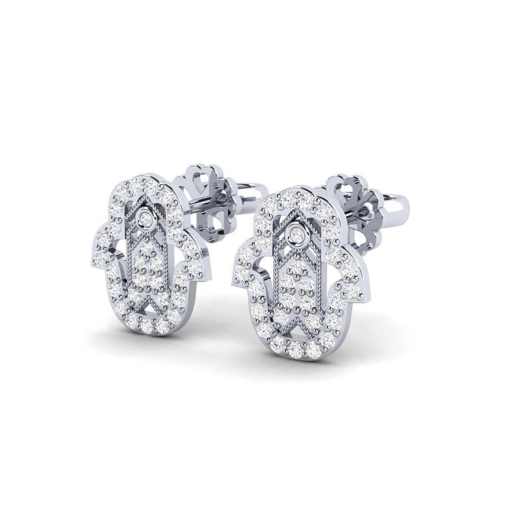 950 Platinum Women's Earring Cineres