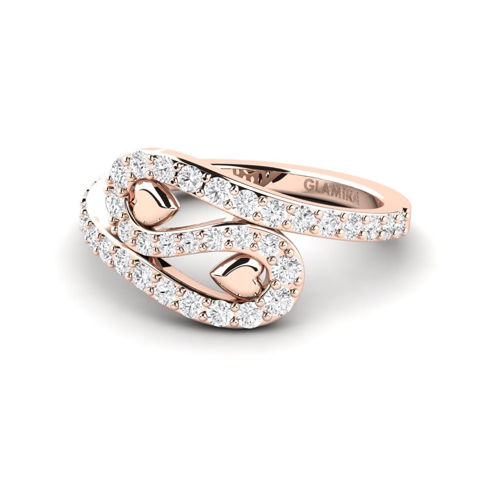 White sapphire Ring Citlalli