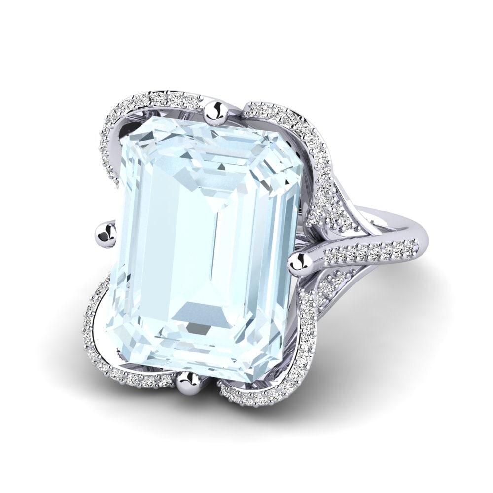 Aquamarine Ring Clare
